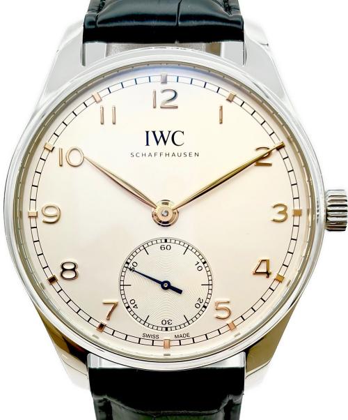 IWC（アイダブリューシー）IWC (アイダブリューシー) Portugieser Automatic 40/ポルトギーゼ・​オートマティック40/IW358303 シルバー文字盤 サイズ:40.4mm/16.0cmの古着・服飾アイテム