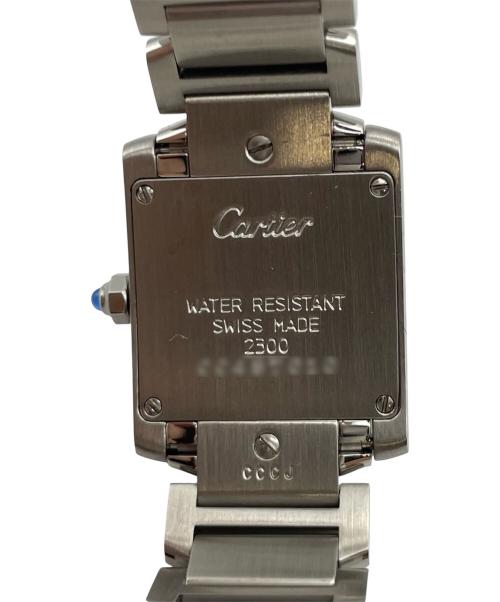 Cartier（カルティエ）Cartier (カルティエ) Tank Francaise SM タンクフランセーズ SM Ref.W51008Q3 アイボリー文字盤 サイズ:SM/スモール/15.0cm/20.0mm×26.0mmの古着・服飾アイテム