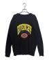 GIVENCHY（ジバンシィ）の古着「Black Embroidered Logo Pullover Sweatshirt」｜ブラック