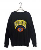 GIVENCHYジバンシィ）の古着「Black Embroidered Logo Pullover Sweatshirt」｜ブラック
