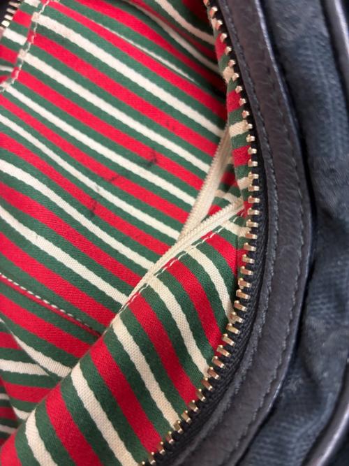 GUCCI（グッチ）GUCCI (グッチ) GUCCI/ニューブリット/ミニボストンバッグ/169971 ブラック サイズ:-の古着・服飾アイテム