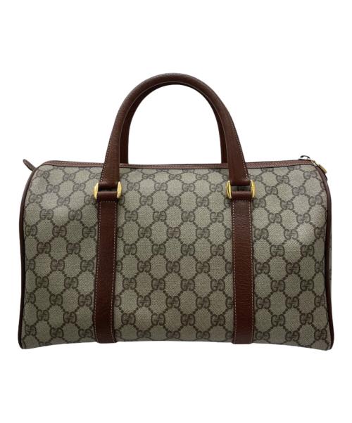 GUCCI（グッチ）GUCCI (グッチ) GG ミニボストンバッグ ベージュの古着・服飾アイテム