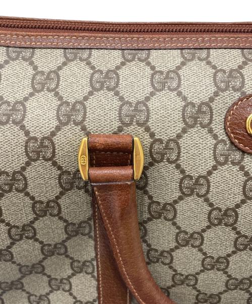 GUCCI（グッチ）GUCCI (グッチ) GG ミニボストンバッグ ベージュの古着・服飾アイテム