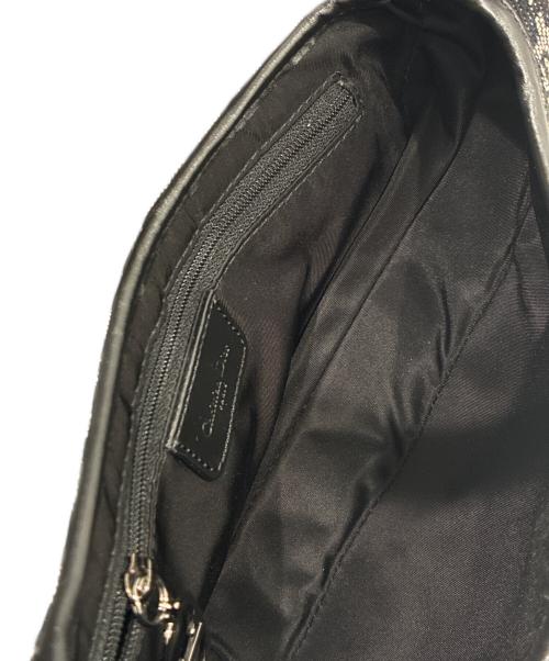Christian Dior（クリスチャン ディオール）Christian Dior (クリスチャン ディオール) Saddle Bag/サドルバッグ/RU0042 ネイビーの古着・服飾アイテム