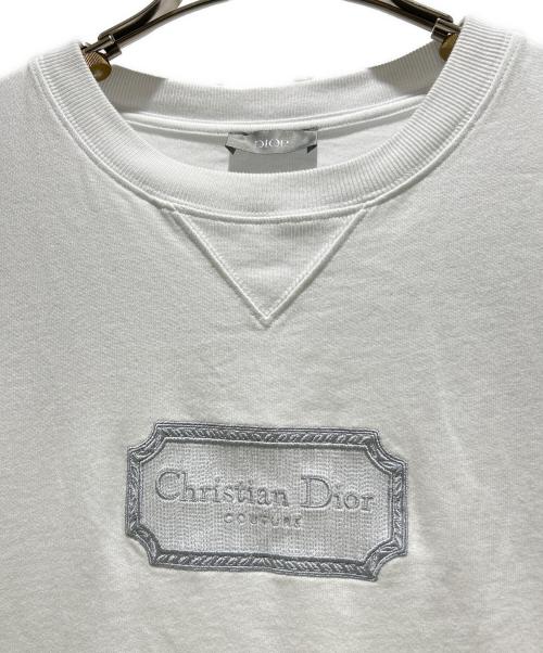 Dior（ディオール）Dior (ディオール) CHRISTIAN DIOR COUTURE T-Shirt/クリスチャン ディオール クチュール Tシャツ/343J696C0554 ホワイト サイズ:Lの古着・服飾アイテム