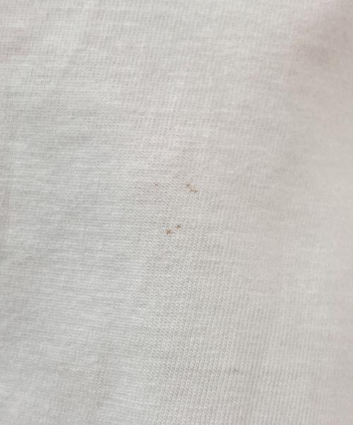 MIU MIU（ミュウミュウ）MIU MIU (ミュウミュウ) クロップドTシャツ ホワイト サイズ:Mの古着・服飾アイテム