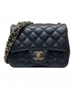 CHANELシャネル）の古着「Mini Matelasse ミニマトラッセ チェーンショルダーバッグ」｜ブラック