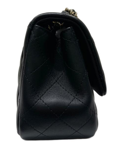 CHANEL（シャネル）CHANEL (シャネル) Mini Matelasse ミニマトラッセ チェーンショルダーバッグ ブラック サイズ:ミニ/miniの古着・服飾アイテム