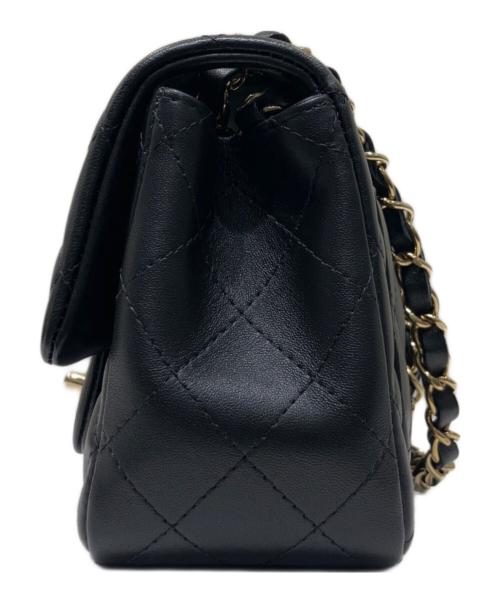 CHANEL（シャネル）CHANEL (シャネル) Mini Matelasse ミニマトラッセ チェーンショルダーバッグ ブラック サイズ:ミニ/miniの古着・服飾アイテム