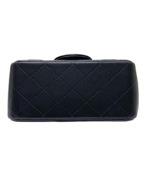 CHANEL（シャネル）CHANEL (シャネル) Mini Matelasse ミニマトラッセ チェーンショルダーバッグ ブラック サイズ:ミニ/miniの古着・服飾アイテム