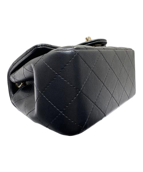 CHANEL（シャネル）CHANEL (シャネル) Mini Matelasse ミニマトラッセ チェーンショルダーバッグ ブラック サイズ:ミニ/miniの古着・服飾アイテム