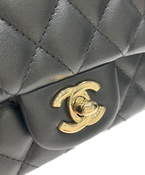 CHANEL（シャネル）CHANEL (シャネル) Mini Matelasse ミニマトラッセ チェーンショルダーバッグ ブラック サイズ:ミニ/miniの古着・服飾アイテム