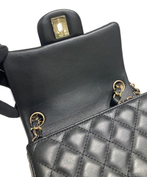 CHANEL（シャネル）CHANEL (シャネル) Mini Matelasse ミニマトラッセ チェーンショルダーバッグ ブラック サイズ:ミニ/miniの古着・服飾アイテム