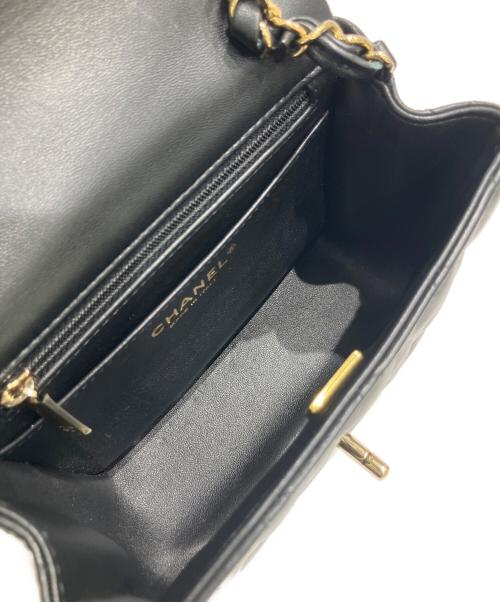 CHANEL（シャネル）CHANEL (シャネル) Mini Matelasse ミニマトラッセ チェーンショルダーバッグ ブラック サイズ:ミニ/miniの古着・服飾アイテム