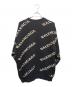 BALENCIAGA (バレンシアガ) オールオーバーロゴニット ブラック サイズ:S：50000円