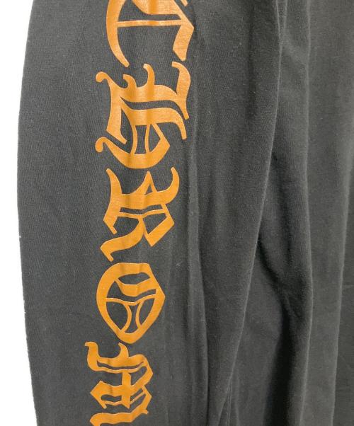CHROME HEARTS（クロムハーツ）CHROME HEARTS (クロムハーツ) ネックロゴロングスリーブTシャツ ブラック サイズ:Sの古着・服飾アイテム