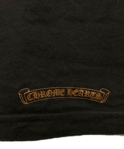 CHROME HEARTS（クロムハーツ）CHROME HEARTS (クロムハーツ) ネックロゴロングスリーブTシャツ ブラック サイズ:Sの古着・服飾アイテム
