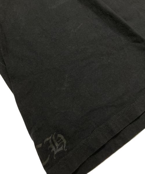 CHROME HEARTS（クロムハーツ）CHROME HEARTS (クロムハーツ) ネックロゴロングスリーブTシャツ ブラック サイズ:Sの古着・服飾アイテム