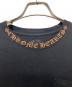 中古・古着 CHROME HEARTS (クロムハーツ) ネックロゴロングスリーブTシャツ ブラック サイズ:S：80000円