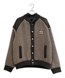 LOUIS VUITTON（ルイ ヴィトン）の古着「Chunky Knit Cardigan/ローゲージニットカーディガン/RM251M SCT HSN75W」｜ブラウン
