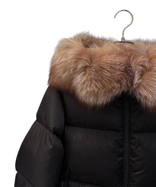 MONCLER（モンクレール）MONCLER (モンクレール) MARRIONNIER/ダウンコート ブラック サイズ:1の古着・服飾アイテム