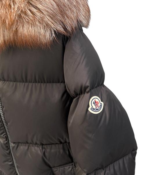 MONCLER（モンクレール）MONCLER (モンクレール) MARRIONNIER/ダウンコート ブラック サイズ:1の古着・服飾アイテム