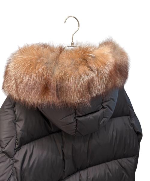 MONCLER（モンクレール）MONCLER (モンクレール) MARRIONNIER/ダウンコート ブラック サイズ:1の古着・服飾アイテム
