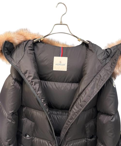 MONCLER（モンクレール）MONCLER (モンクレール) MARRIONNIER/ダウンコート ブラック サイズ:1の古着・服飾アイテム