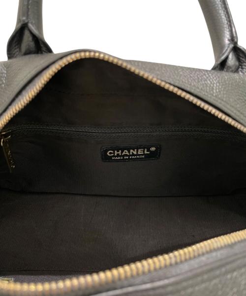 CHANEL（シャネル）CHANEL (シャネル) マトラッセ  ミニボストンバッグ ブラックの古着・服飾アイテム