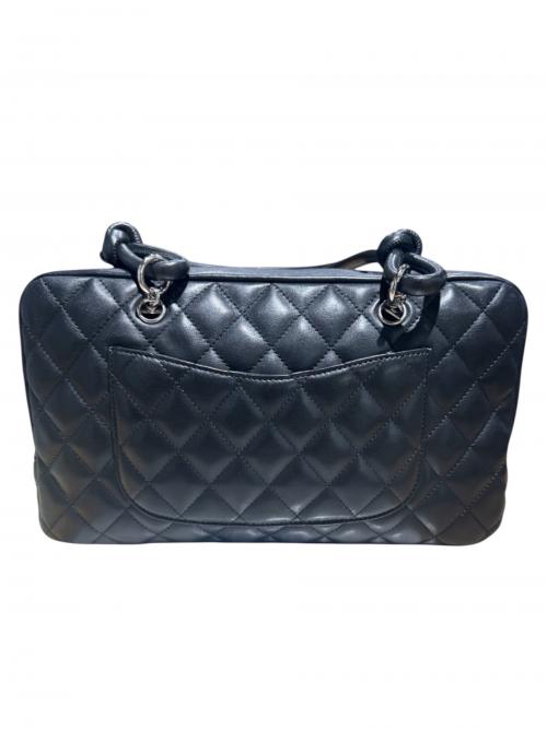 CHANEL（シャネル）CHANEL (シャネル) ボーリングバッグ カンボン A25171 ブラックの古着・服飾アイテム