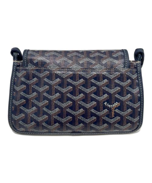 GOYARD（ゴヤール）GOYARD (ゴヤール) Plumet Pochette Wallet/プリュメ ショルダーバッグ ネイビーの古着・服飾アイテム