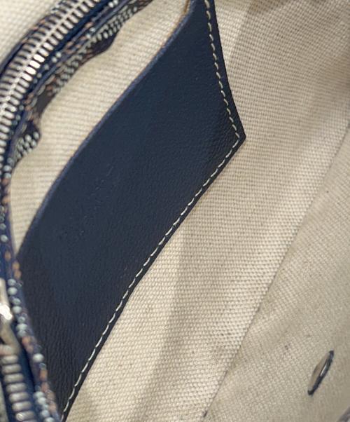 GOYARD（ゴヤール）GOYARD (ゴヤール) Plumet Pochette Wallet/プリュメ ショルダーバッグ ネイビーの古着・服飾アイテム