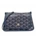 GOYARD（ゴヤール）の古着「Plumet Pochette Wallet/プリュメ ショルダーバッグ」｜ネイビー