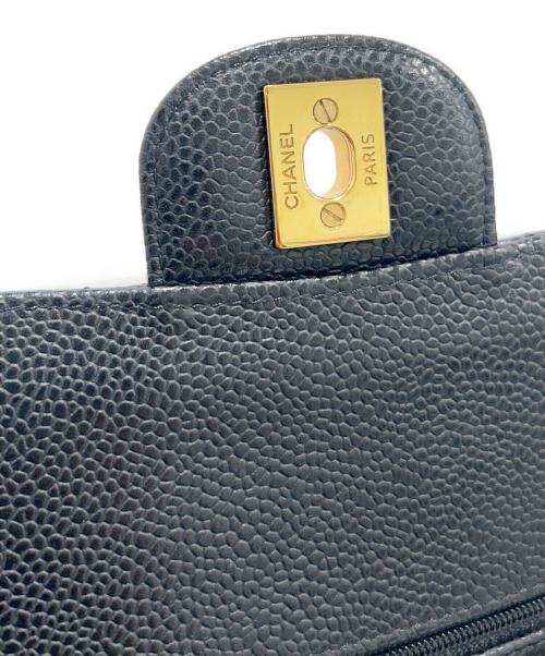CHANEL（シャネル）CHANEL (シャネル) Matelassé 25/マトラッセ25/Double Flap Chain Shoulder Bag/Wフラップチェーンショルダーバッグ ブラック サイズ:25の古着・服飾アイテム
