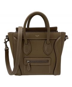 中古・古着通販】CELINE (セリーヌ) ラゲージ ナノ ブルー サイズ:ナノ