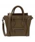 CELINE（セリーヌ）の古着「ラゲージ ナノショッパー」｜グレージュ