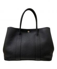 HERMES（エルメス）の古着「ガーデンパーティPM」｜ブラック