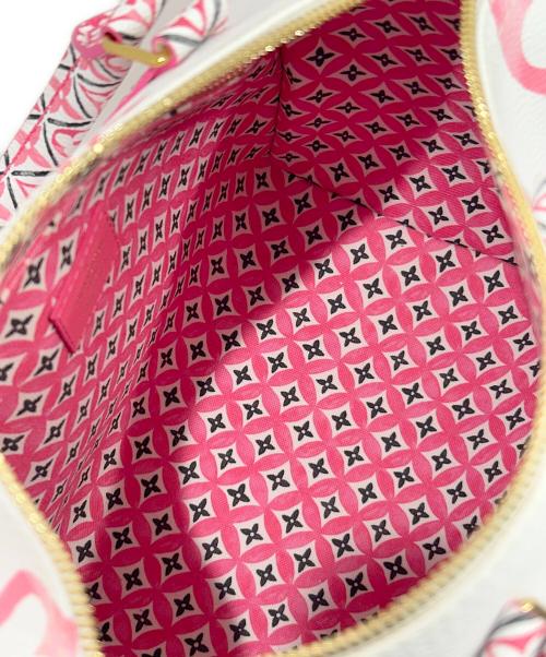 LOUIS VUITTON（ルイ ヴィトン）LOUIS VUITTON (ルイ ヴィトン) バイザプール スピーディ・バンドリエール25/By The Pool Speedy Bandoulière 25/M23073 ホワイト×ピンク サイズ:25の古着・服飾アイテム