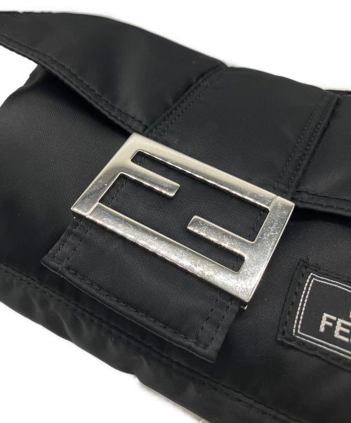 FENDI（フェンディ）FENDI (フェンディ) PORTER (ポーター) ナイロンバゲットショルダーバッグ/ハンドバッグ/ショルダーバッグ/ウエストバッグ ブラック サイズ:-の古着・服飾アイテム