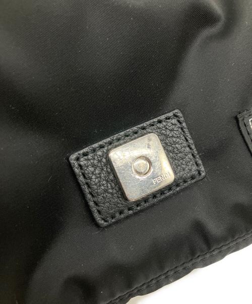 FENDI（フェンディ）FENDI (フェンディ) PORTER (ポーター) ナイロンバゲットショルダーバッグ/ハンドバッグ/ショルダーバッグ/ウエストバッグ ブラック サイズ:-の古着・服飾アイテム