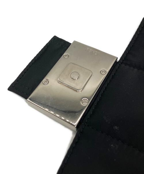 FENDI（フェンディ）FENDI (フェンディ) PORTER (ポーター) ナイロンバゲットショルダーバッグ/ハンドバッグ/ショルダーバッグ/ウエストバッグ ブラック サイズ:-の古着・服飾アイテム