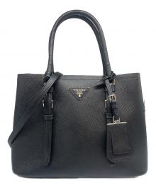 PRADA（プラダ）の古着「2WAY ショルダーバッグ」｜ブラック