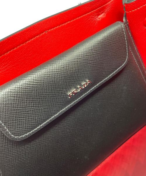 PRADA（プラダ）PRADA (プラダ) 2WAY ショルダーバッグ ブラックの古着・服飾アイテム