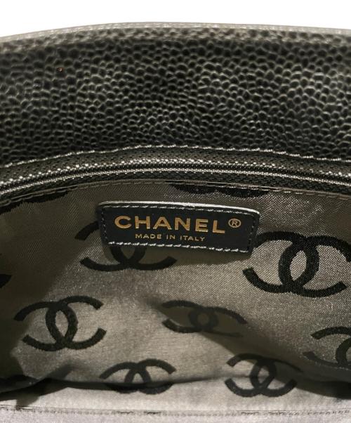 CHANEL（シャネル）CHANEL (シャネル) ココマークハンドバッグ ブラックの古着・服飾アイテム