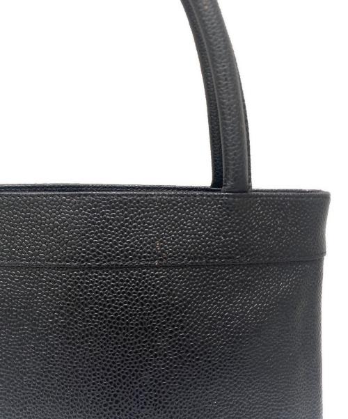 CHANEL（シャネル）CHANEL (シャネル) ココマークハンドバッグ ブラックの古着・服飾アイテム