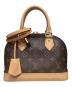 LOUIS VUITTON（ルイ ヴィトン）の古着「アルマBB/2WAYバッグ」｜ブラウン