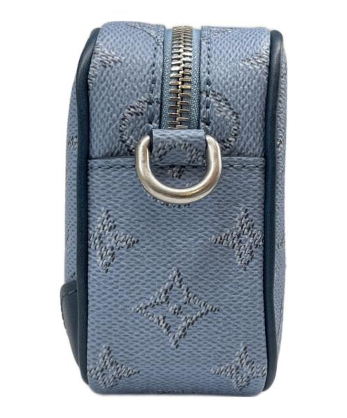 LOUIS VUITTON（ルイ ヴィトン）LOUIS VUITTON (ルイ ヴィトン) モノグラム・ヘリテージ トロカデロ・ウェアラブル ウォレット スカイブルーの古着・服飾アイテム