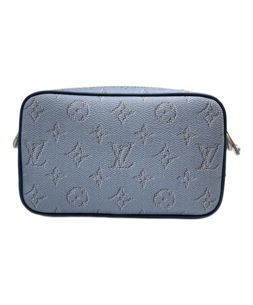 LOUIS VUITTON（ルイ ヴィトン）LOUIS VUITTON (ルイ ヴィトン) モノグラム・ヘリテージ トロカデロ・ウェアラブル ウォレット スカイブルーの古着・服飾アイテム