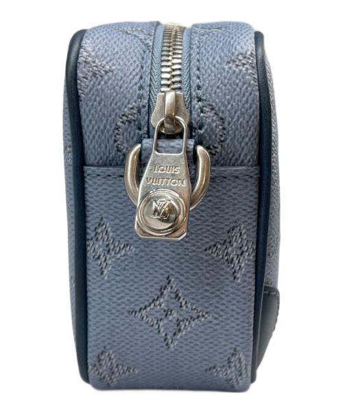 LOUIS VUITTON（ルイ ヴィトン）LOUIS VUITTON (ルイ ヴィトン) モノグラム・ヘリテージ トロカデロ・ウェアラブル ウォレット スカイブルーの古着・服飾アイテム