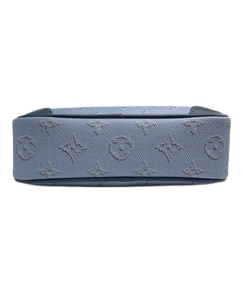 LOUIS VUITTON（ルイ ヴィトン）LOUIS VUITTON (ルイ ヴィトン) モノグラム・ヘリテージ トロカデロ・ウェアラブル ウォレット スカイブルーの古着・服飾アイテム